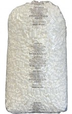 Bubblefast 3.5 cu. ft. White Anti-Static Packing Peanuts Popcorn made from