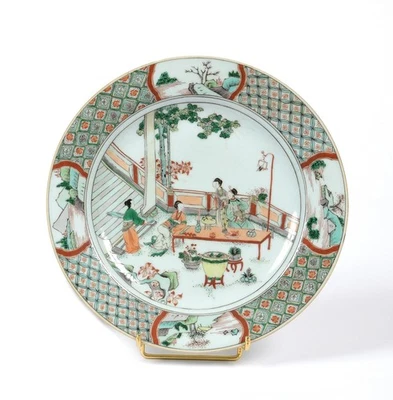 清朝瓷器在中国古董盘子| eBay