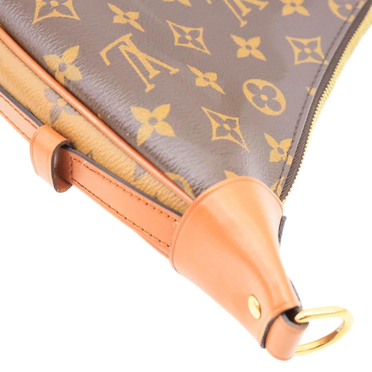 LOUIS VUITTON Loop Monogram Reverse Canvas Hobo B… - image 6