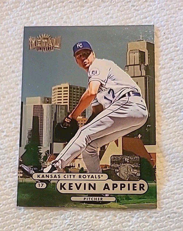 1998 Fleer Kevin Appier #28 Metal Kansas City Royals Baseball Card
