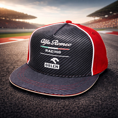Alfa Romeo Racing Orlen Base Trucker Cap Männer Frauen Race Team Collection