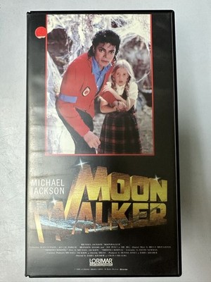 Seltene Michael Jackson Moonwalker VHS Kassette