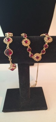 Vintage Monet Necklace NWT and unbranded bracelet