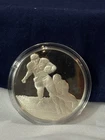 Sterling Silver Round BEARS VS REDSKINS FM 100 Greatest Events In Sports History