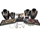 Vintage Costume & Sterling Silver Jewelry Lot DIOR GOLDETTE CORO TRIFARI NAPIER