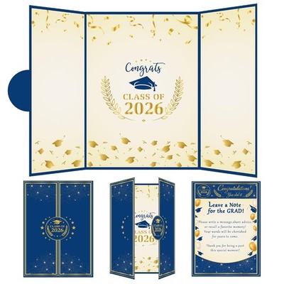 Graduation Guest Book Sign for Class of 2026 Personalized Graduation Decorations