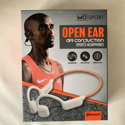 NEU VERPACKT MO SPORT BLUETOOTH OPEN AIR LEITUNG SPORT KOPFHÖRER, 8 Stunden
