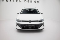 Maxton Design Frontlippe V.1 Passend FüR VW Passat B9 Schwarz Hochglanz