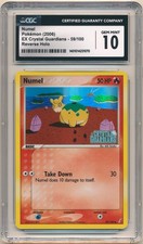 2006 Pokemon EX Crystal Guardians Numel Reverse Holo #59 CGC 10 GEM MINT on eBay