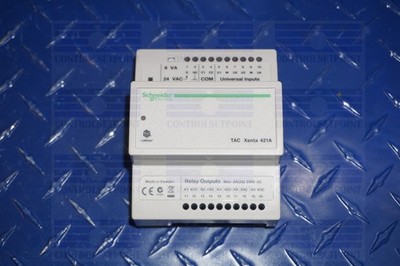 SCHNEIDER TAC XENTA 421A UNIVERSAL INPUTS RELAY OUTPUT MODULE 0-073-0245-0 V1.14