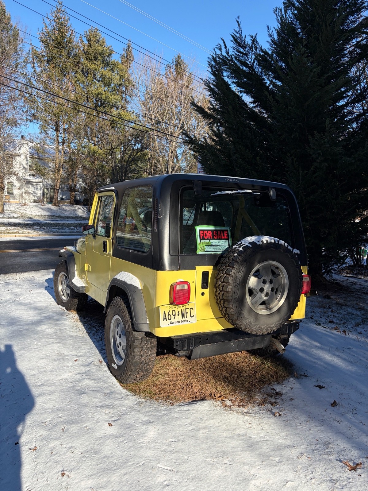 1991 Jeep Wrangler for sale in Somerset New Jersey