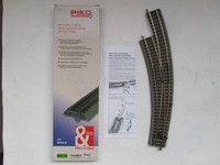 Piko 55427 H0 - A-Gleis Bogenweiche R3/R4 Links Mit Bettung Ovp - Unbespielt (2)