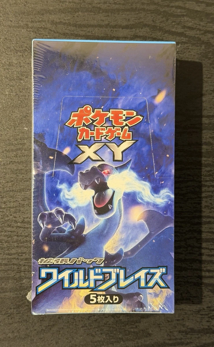Pokémon TCG XY Sealed Collectible Card Game Boxes in Japanese for