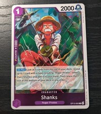 One Piece CCG Shanks Carrying On His Will R Holo Card OP13-065 NM
