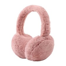 Fluffy Ear Muff for Women Plush Earmuffs Kids Winter Earmuffs Girls Skin Pink