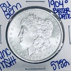 1904 O BU UNCIRCULATED MORGAN SILVER DOLLAR AUTHENTIC U.S.MINT FREESHIPPING 5752