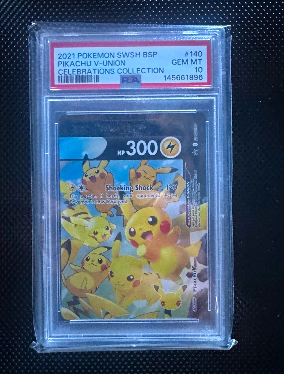 Las mejores ofertas en Cartas de JCC Pokémon Pikachu V-Union | eBay