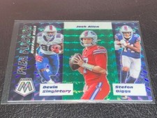 2020 PANINI MOSAIC FLEA FLICKER BUFFALO BILLS GREEN PRIZM