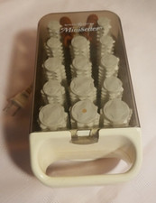 General Electric MiniSetter HAIRSETTER 14 HOT ROLLERS 12 Only CURLER CLIPS