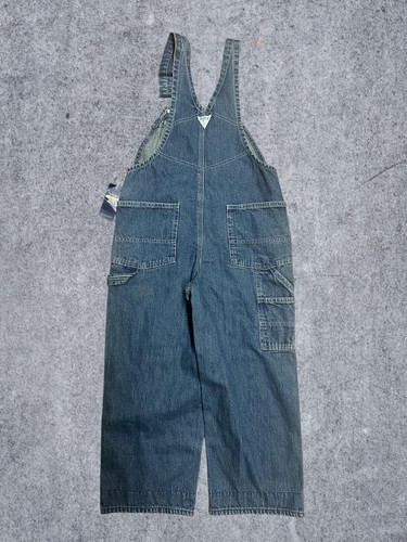 OshKosh B'Gosh Denim Carpenter Overalls Womens 7 NWT - Picture 2 of 5