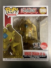 Winged Dragon Of Ra Funko Pop Gamestop Exclusive Yu-gi-oh Metallic In Hand New