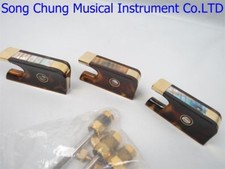musical instrument part,3pcs very beautiful cello bow frogs with copper mount