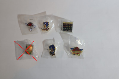 Sonic und Sega  Pin / Anstecker   OVP    Neu