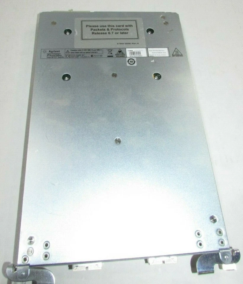 Agilent N2X E7907B-002  2-port OC-3c/OC-12c ATM/POS/FR XS Test Card - Image 3 of 3