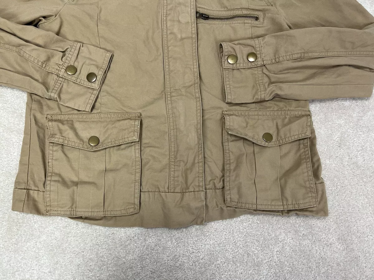 Ladies short beige jacket cheap
