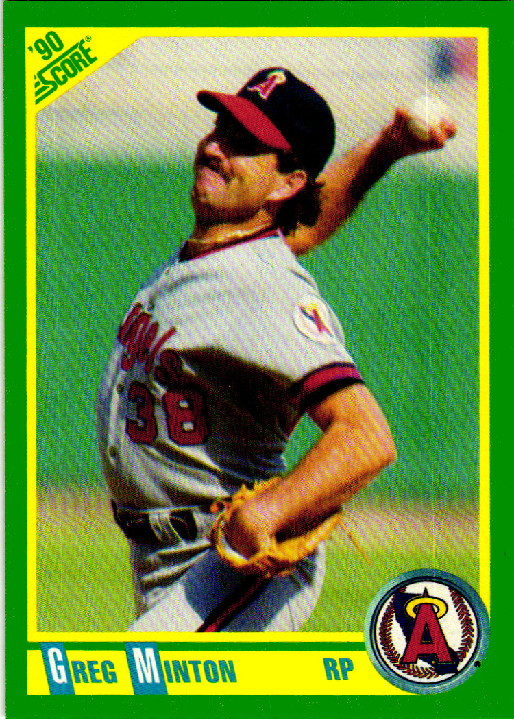 1990 Score - #48 Greg Minton