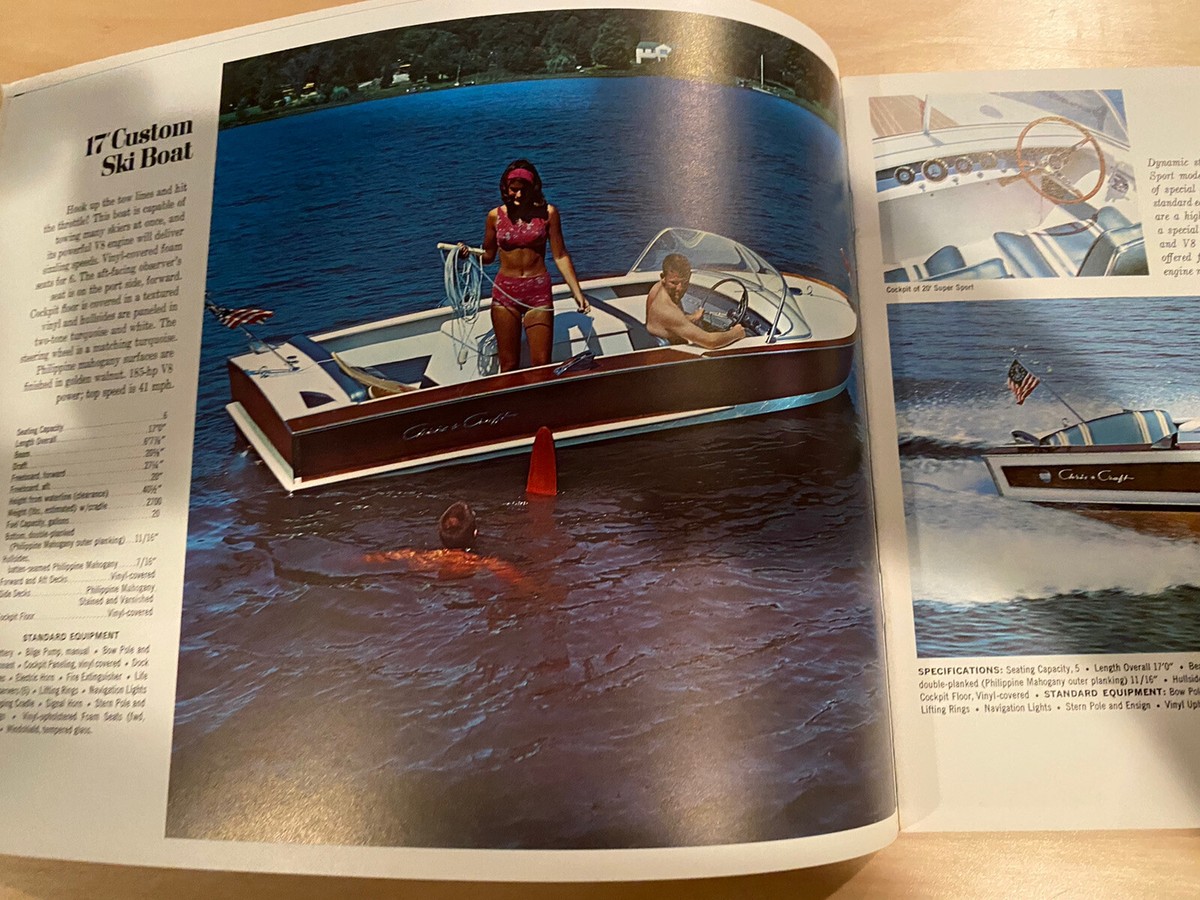 Chris Craft 1966 Constellation Vintage Boat Brochure