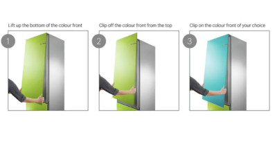 Farbwechselfront für BOSCH - Vario Style - Gefrierschrank unten 203cm