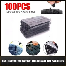 100pcs/set Tire Repair Plug Car Puncture Recovery Tyre Tubeless Seal Plug Strip