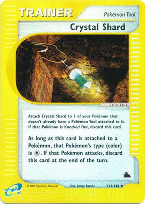Crystal Shard - 122/144 - Pokemon Skyridge Reverse Holo Card MP