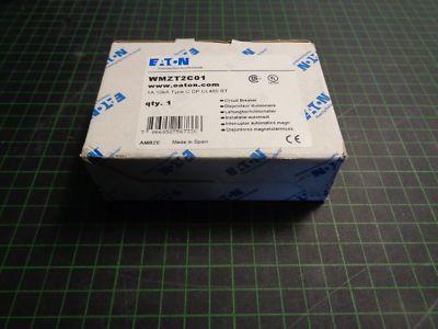 1 x Eaton Leistungsschutzschalter WMZT2C01; Type C DP UL489 BT