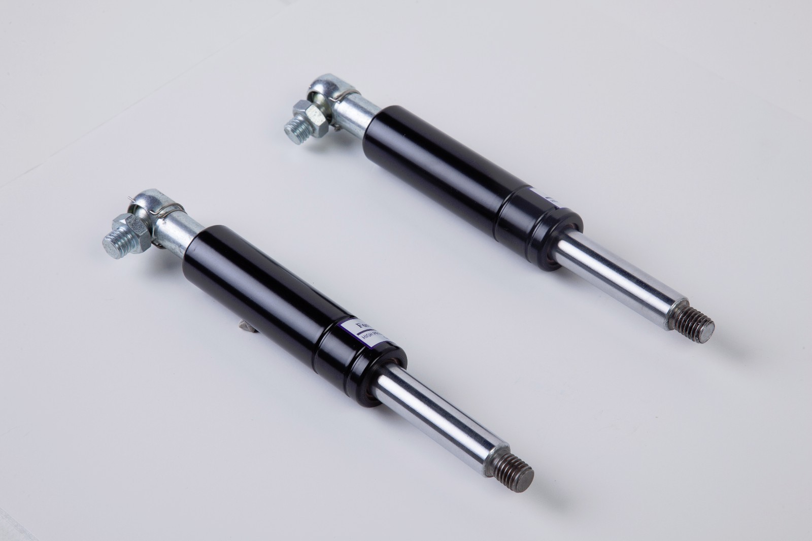 Pair of 750 lbs lambo door shocks for bolt on vertical hinge lamborghini style e