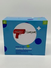 Make It Rain Money Shooter with 100 Play Money Bills NIB Sealed