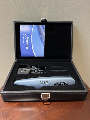 Lexington HairMax Laser Comb Laser RedLight Therapy Light Comb Blue HM1 V6.02