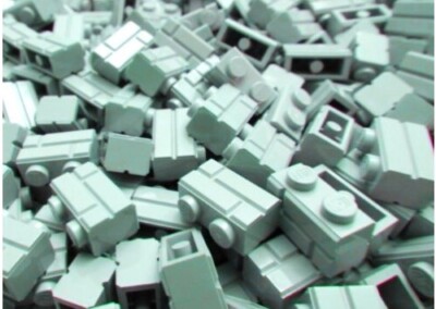 100 NEW SAND GREEN 1x2 LEGO MASONRY BRICK PIECES bulk part 98283 building block