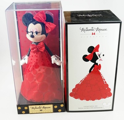 2017 D23 Expo Disney Store Exclusive Minnie Mouse Signature Doll Red Dress LE523 | eBay
