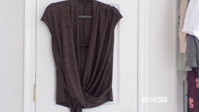 NEW WOMENS CUPIO LARGE SLEEVELESS BLOUSE JUST PERFECT CONDITION!!!!!!!!!!!!!!!!!