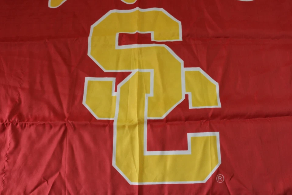 USC Trojans Flag 3x5 Football College Red - Image 2 of 4