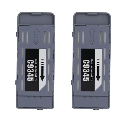 2* C9345 Maintenance Box For Epson EcoTank Pro Printer Waste Ink Pad Replace New