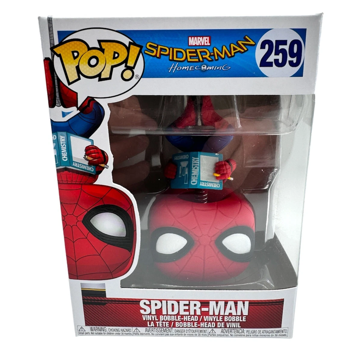 Funko Pop Spider-Man Homecoming #259 Vinyl Bobble Head for sale