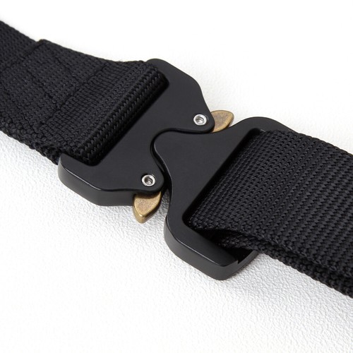 49 Zoll x 1,7 Zoll Herren Taktische Schnalle Gürtel Militär Nylon Trainingsgurt Rettungsrigger - Bild 8 von 12