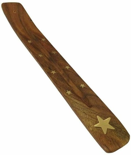 2 X Vintage Wooden Incense Stick Holder Joss Incense Incense Burner Ash Catchers - Picture 5 of 9