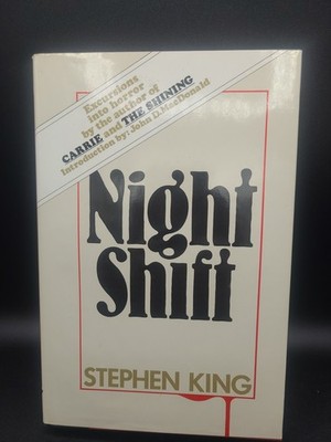 Stephen King Night Shift Doubleday hardcover 1978 with dust jacket
