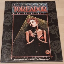 Clanbook : Toreador. Vampire the Masquerade Sourcebook. White Wolf Game Studio.