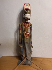 marionnette Balinaise indonésienne théâtre spectacle vintage ancien