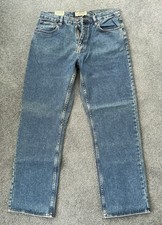 Vtg JC Penney Big Mac Jeans / Blue Denim Work Wear / 33x32 / New with Tags